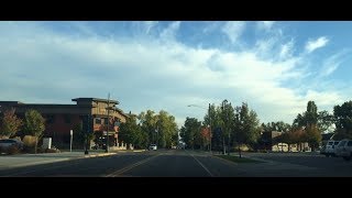 Driving From Whitefish to Columbia Falls Montana