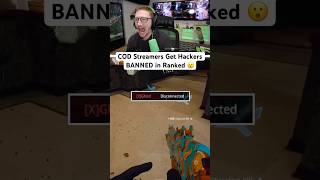 COD Streamers Get Hackers BANNED in Ranked 😮