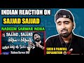 Indian Reacts To Sajjad Sajjad | Nadeem Sarwar | Noha Mola Sajjad as | Indian Boy Reactions !!
