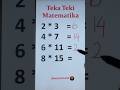 Teka Teki Matematika 80 #maths  #m #matematika  #mathtrick #mathhacks