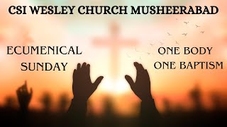 CSI Wesley Church MSRD | 9:30 AM SUNDAY SERVICE | 19/01/2025