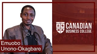 Meet Emuobo, Business Management Graduate of Canadian Business College