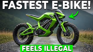 13 Fastest Electric Bikes That Feels Illegal to Own