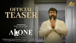 Alone Official Teaser | Mohanlal | Shaji Kailas | Antony Perumbavoor | Aashirvad Cinemas
