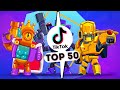 TOP 50 Brawl Stars Tik Tok Montage