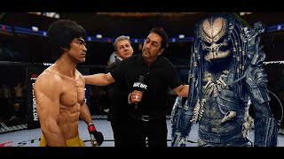 UFC 4 Bruce Lee vs. Predator |  EA sports UFC 4