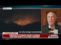 senator welch joins reverend al sharpton to speak about california wildfires