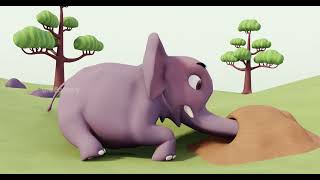 Elephant and Friends in English |  Story for Kids | Moral Story's for Children's in English