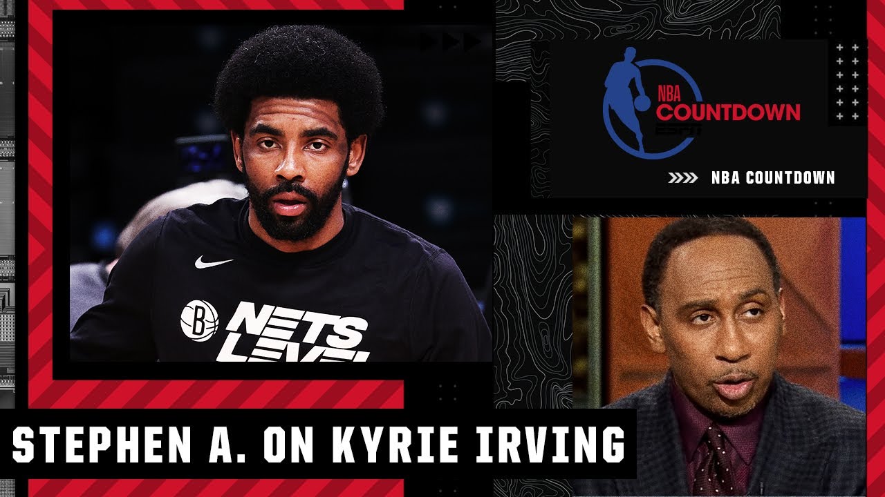 Stephen A. reacts to Nets GM Sean Marks' comments on Kyrie Irving | NBA Countdown