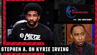Stephen A. reacts to Nets GM Sean Marks' comments on Kyrie Irving | NBA Countdow