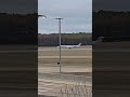 an embraer erj 145 jet landing. planespotting airport @americanairlines