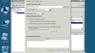 EMC Avamar SQL Recovery