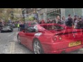 italian supercar mayhem at the horsham piazza italia car meet