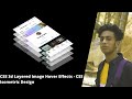 CSS 3d Layered Image Hover Effects CSS Isometric Design in 2022 with Source code | jishaansinghal