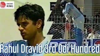 Rahul Dravid 3rd Odi Hundred | Pepsi Cup In India @ Nagpur 1999