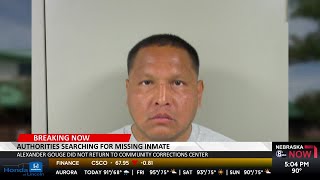 Authorities looking for missing inmate from Lincoln’s Community Corrections Center