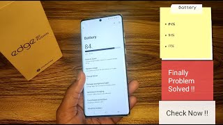 Good News !! Motorola Edge 50 Fusion AFTER System Update 265mb BATTERY DRAIN SOLVED ?? #batterydrain
