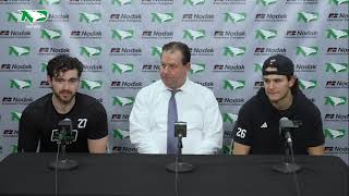 UND Hockey | Postgame vs. St. Cloud State | 12.14.24