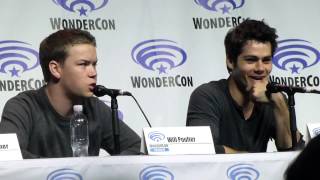 Dylan O'Brien and Will Poulter talk about working with Kaya Scodelario