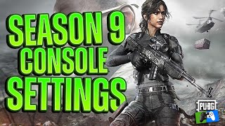 Best PUBG Console (Xbox \u0026 PS4) Settings - Season 9 - November 2020 Update