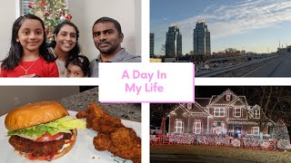 Malayalam Vlog || Simple Burger || Outing || Christmas Lights || A Day In My Life || Navarasam