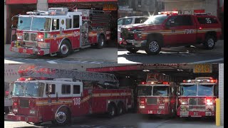 **22 YEAR OLD SPARE** FDNY Engine 216, Ladder 108 \u0026 Battalion 35 Urgently respond to a reported Fire