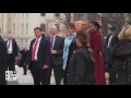 WATCH The Obamas and Bidens depart U.S. Capitol