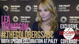 Lea Thompson Interviewed at PaleyLive LA Event Celebrating The Goldbergs 100th Episode