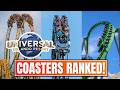Universal Orlando - Every Roller Coaster Ranked! (Worst To Best)