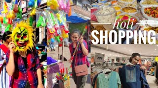 HOLI SHOPPING 🤩|TELIBAGH MARKET RAIBARELI ROAD LUCKNOW| FAMOUS LUCKNOW MARKET @kavitakaparwan