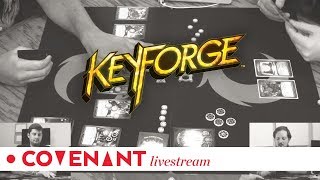 Exploring Power Levels and Chains with Double Horsemen | KeyForge Live