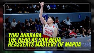 San Beda beats Mapua to close Round 1 of NCAA 100 | ABS-CBN News