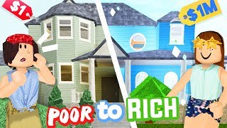 Roblox welcome to bloxburg poor to rich