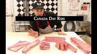 Happy Canada Day!  Ribs Ribs and more Ribs