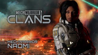 MechWarrior 5: Clans - Character Featurette - MechWarrior  Naomi