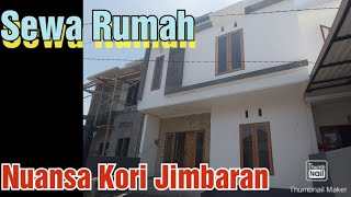 Dikontrakkan / disewakan Rumah 3 Kamar Nuansa Kori Taman Griya Jimbaran Bali