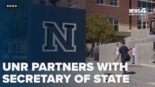 Sec. of State, UNR announce new partnership to increase youth voter engagement