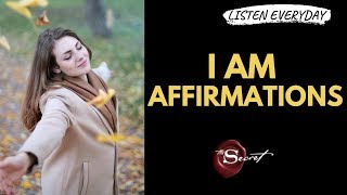 "I AM" Affirmations for Health, Wealth, Happiness, Abundance | Law of Attraction (Powerful!)
