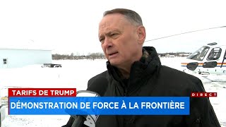 Tarifs de Trump: démonstration de force à la frontière