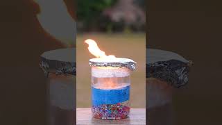 1000°C Red Hot Ball vs Orbeez Jar Layers