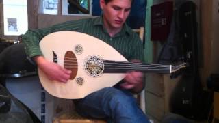 Turkish style oud made by D.Rapakousios played by Ilias,Yorgos Bacanos taksim