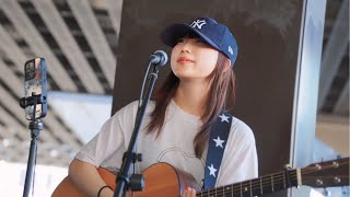 【 丸山純奈 】10月29日のソロLiveに向けての挑戦！初めての岡山路上ライブ 2024.8.13