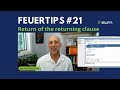 [Feuertips #21] - The returning clause