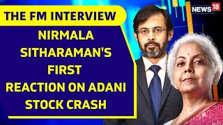 FM Nirmala Sitharaman: SBI, LIC Asserts They Are Not Exposed To Adani Stocks | News18 | English News