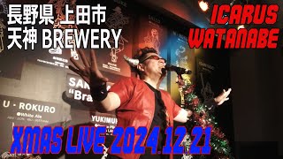 「クリスマスライブ in 天神BREWERY 2024.12.21」イカルス渡辺