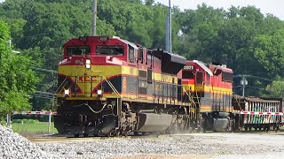 CPKC 253 at Riverdale with all EMD KCS power July 10, 2024