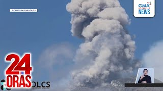 Bulkang Kanlaon, nagbuga muli ng abo; ikatlo mula kahapon; may 25 volcanic quakes | 24 Oras