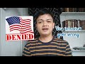 Why I Got Denied of US Tourist Visa (Manila)