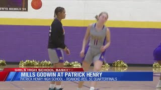 VHSL Region 5C Quarterfinals : Patrick Henry wins over Mills Godwin, 55 -30