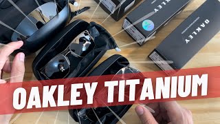 OAKLEY TITANIUM 2022 | REVIEW SUTRO TI E OUTROS NOVOS MODELOS EM TITANIUM OAKLEY